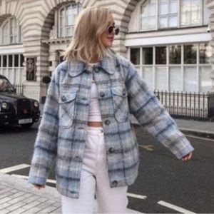 TopShop Plaid Jacket